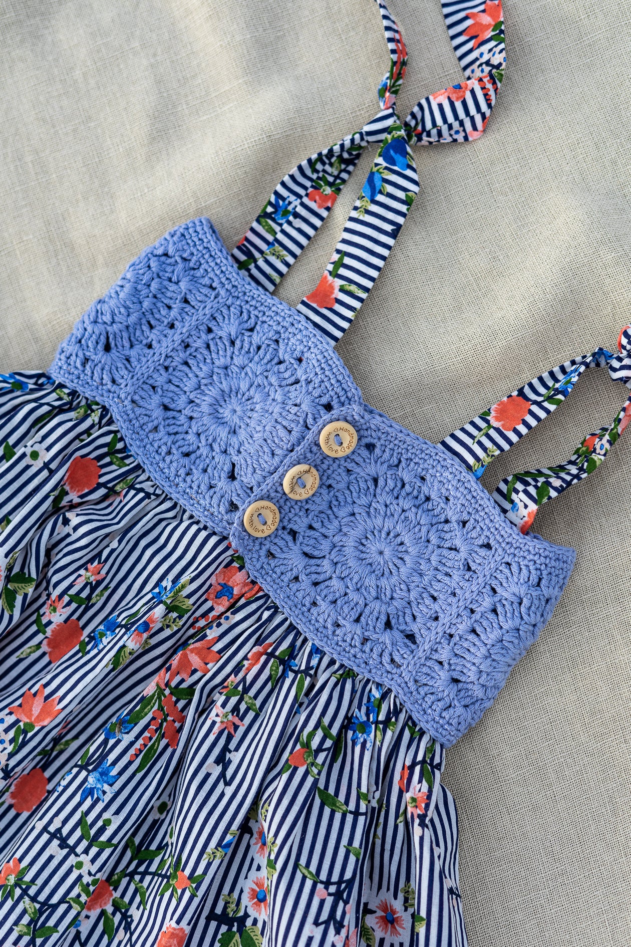 Jūras zila vasaras kleita