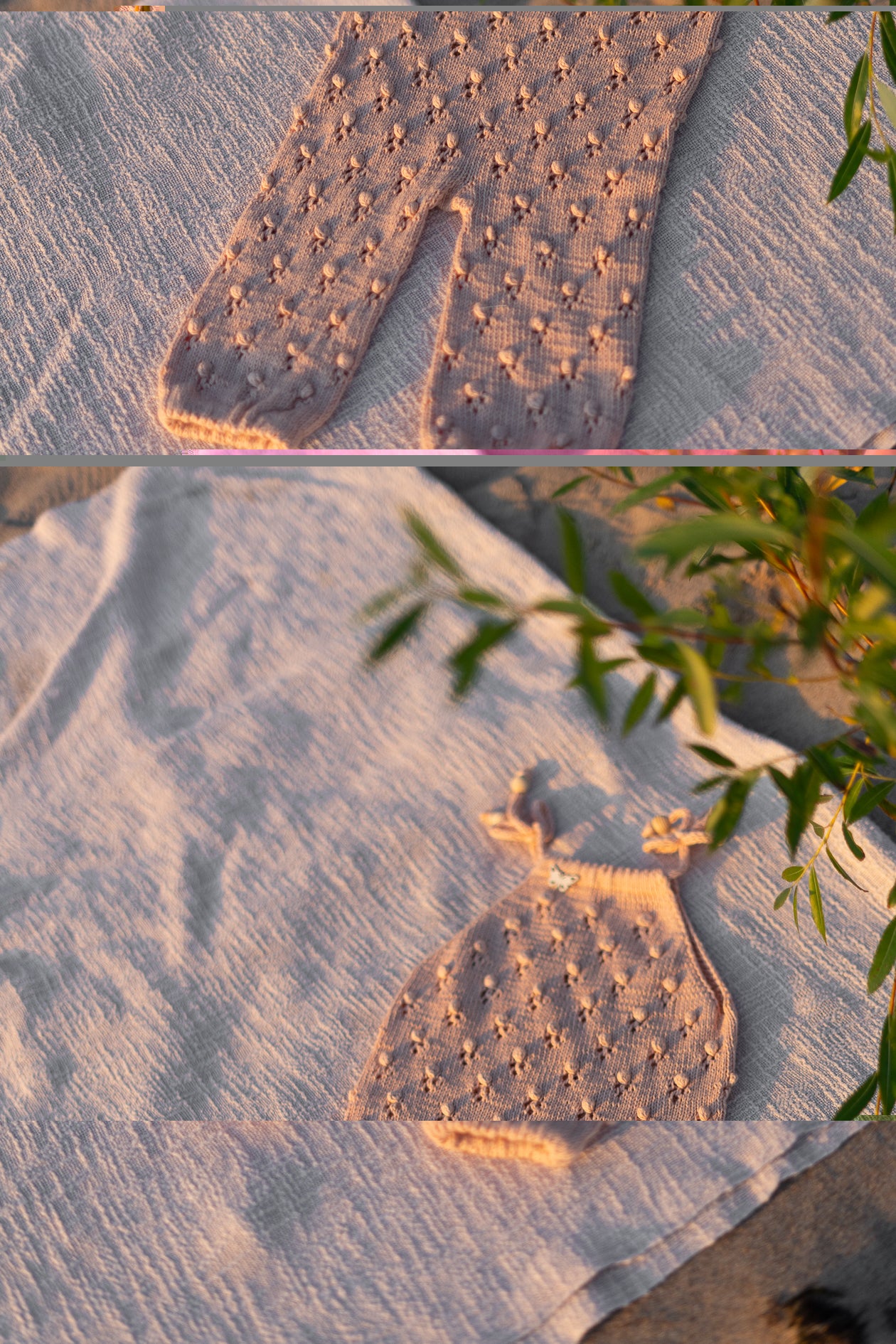 Maigi rozā Krūmrožu kombinezons